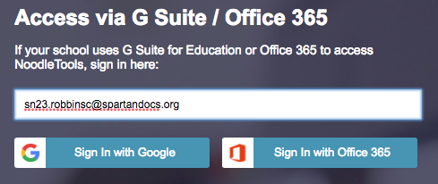 Use your SpartanDocs email 